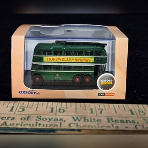 Oxford Diecast Nottingham Trolleybus Model N Gauge Boxed